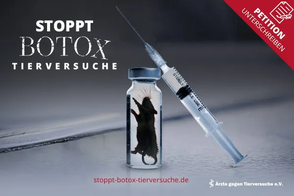 Bild: „Stoppt endlich die grausamen Botox-Tierversuche!“