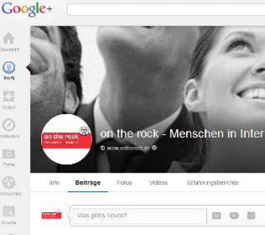 Menschen in Interaktion Digital