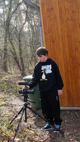 Bild: Filmprojekt im KiEZ Ferienpark Feuerkuppe