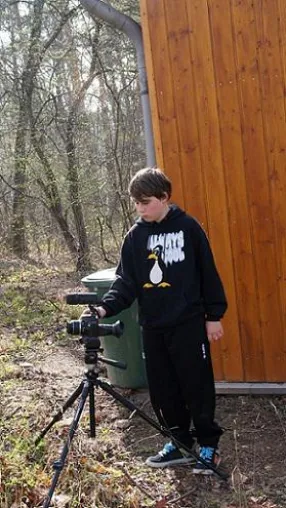 Bild: Filmprojekt im KiEZ Ferienpark Feuerkuppe