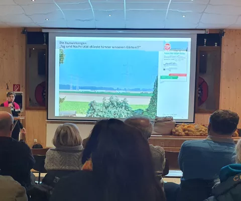 Bild: Gelungene Bürger-Information gegen die L93n