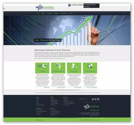 Bild: Die MED-RANKING.com holt mit der neuen Webseite Ärzte und Mediziner ins Zeitalter des Web 3.0.