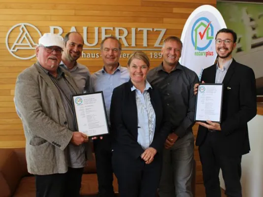 Bild: Welt-Neuheit: natureplus zertifiziert erstmals komplette Bauteile