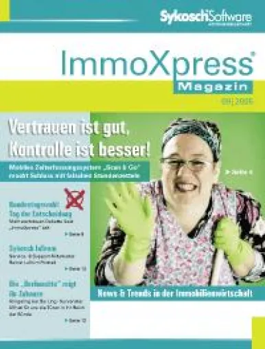 Premiere: Sykosch Software AG geht mit ImmoXpress Magazin an den Start Bild: Premiere: Sykosch Software AG geht mit ImmoXpress Magazin an den Start