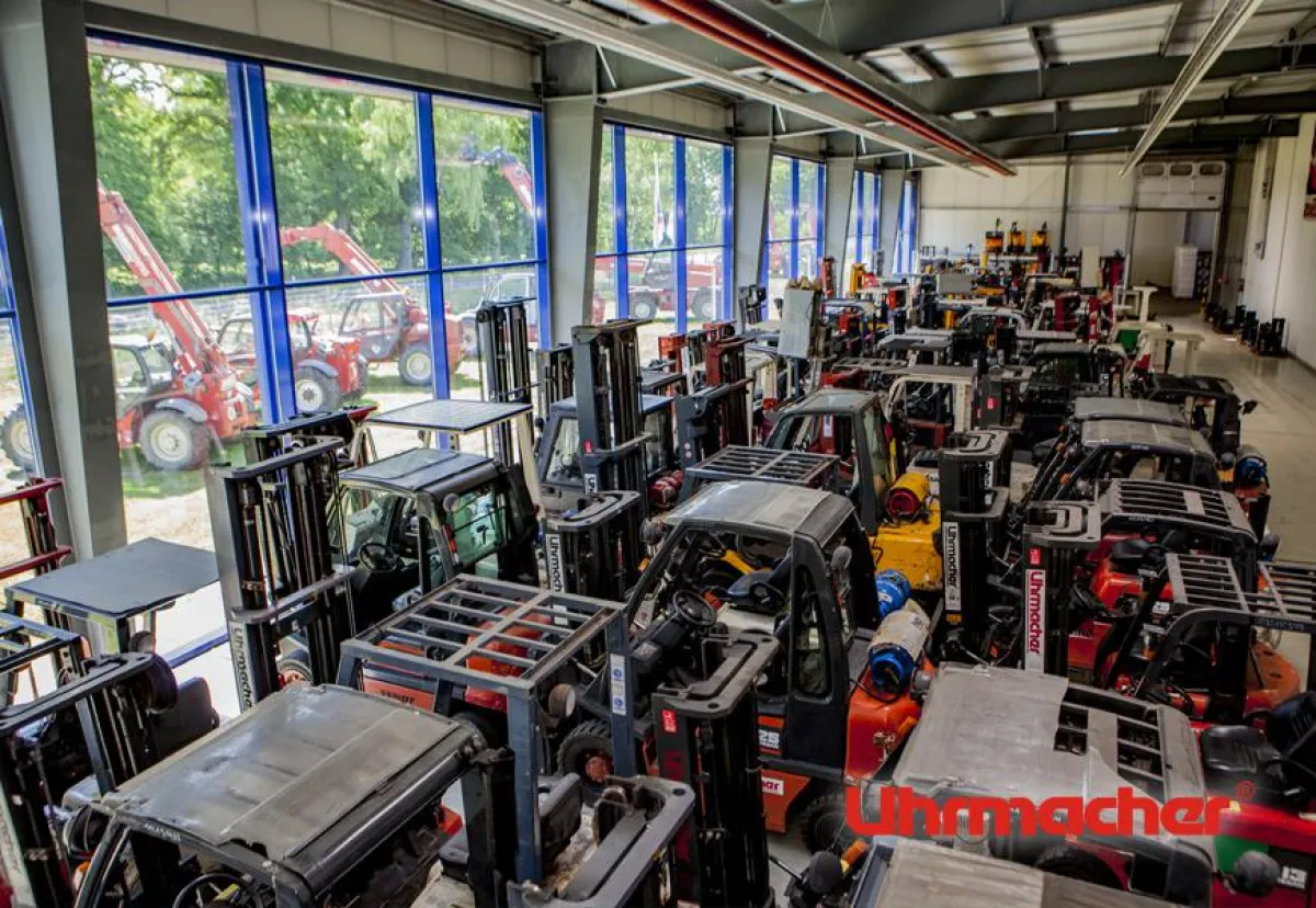Gebrauchte Gabelstapler  ©Uhrmacher Industriefahrzeuge KG