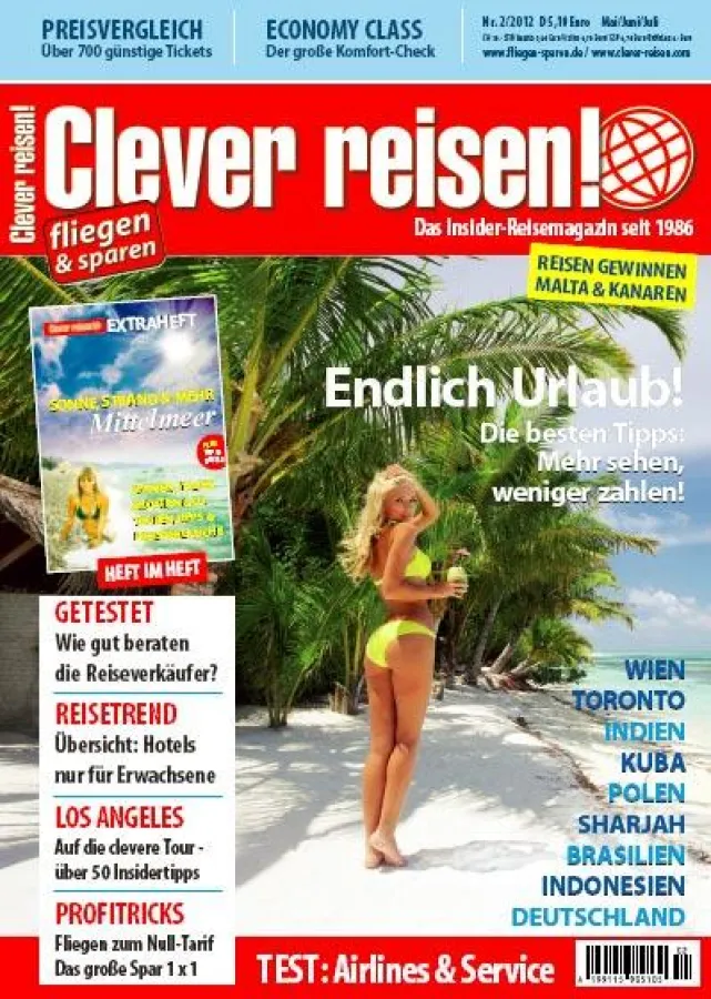 Clever reisen! 2/12 ab sofort am Kiosk