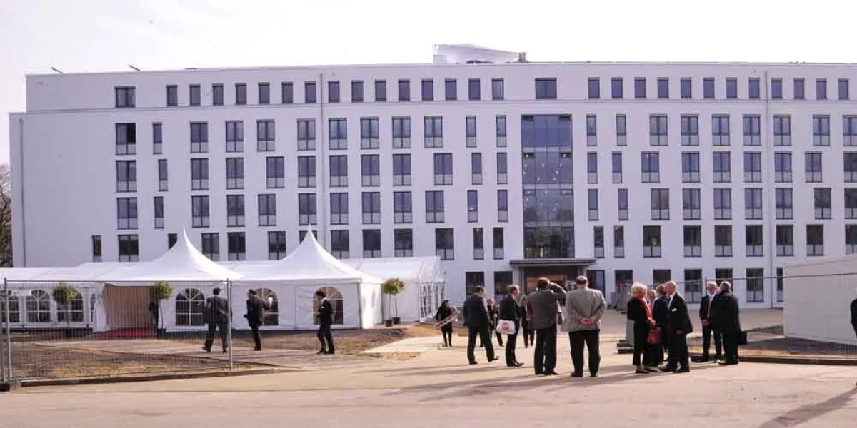 Eröffnung des Neubaus der Psychiatrie an der Schön Klinik Hamburg Eilbek