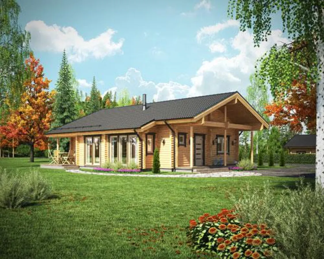 Blockhaus Delphinium-Leo-92