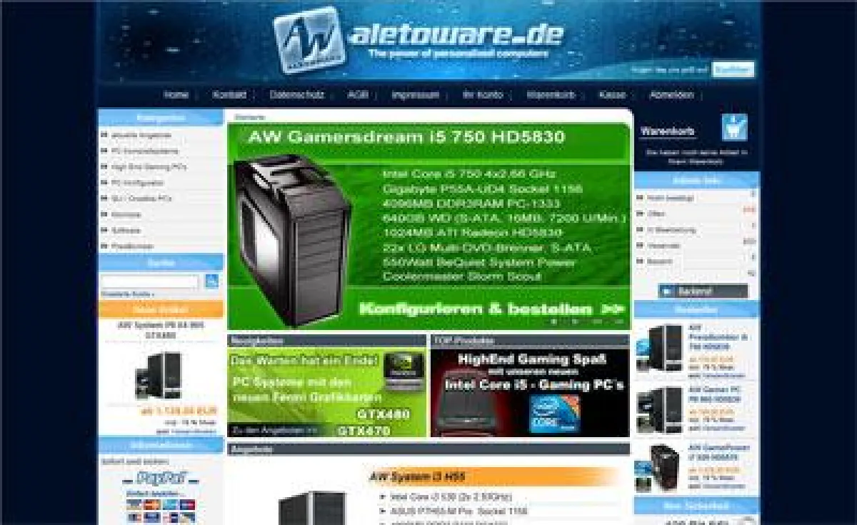 aletoware - Computer Online Shop