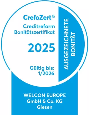 Bild: WELCON EUROPE GmbH & Co. KG: Führender Versandhändler für gesundes Wohnen erneut mit CrefoZert ausgezeichnet
