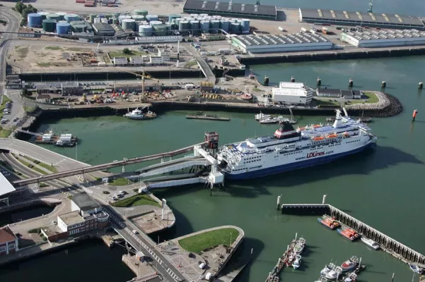 Die Häfen von Duisburg und Le Havre rücken zusammen Bild: Die Häfen von Duisburg und Le Havre rücken zusammen