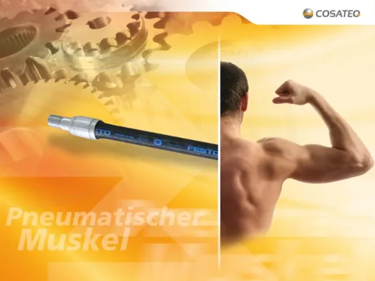 Bild: COSATEQ entwickelt Simulationsmodelle und Reglerverfahren für Antriebe auf Basis pneumatischer Muskeln