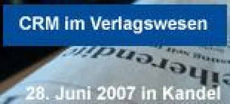 Bild: Informationstag: CRM im Verlagswesen am 28. Juni
