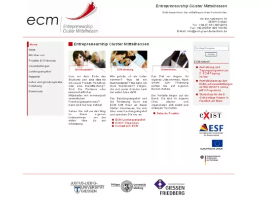 Bild: Unternehmerisches Potential aus den Hochschulen fördern: MitteHessen unterstützt Entrepreneurship-Cluster