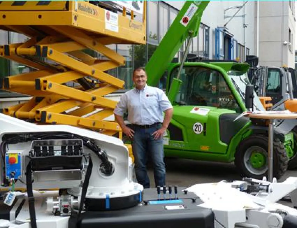 Jürgen Zindel leitet den neuen Theisen Mietpark im Frankfurter Industriepark Höchst.