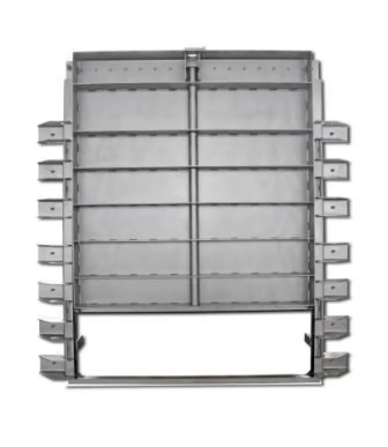 Rinnenschieber aus Edelstahl, Sonderausführung