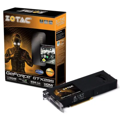 Bild: ZOTAC enthüllt mit der GeForce GTX 295 neues Flaggschiff der GTX 200 Grafikkartenserie