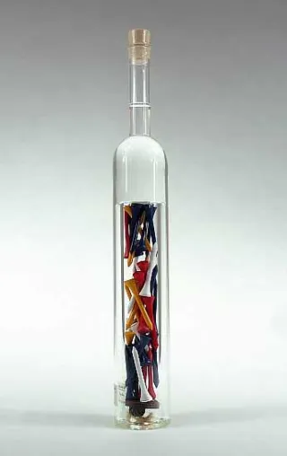 Bild: Flasche mit Platzreife
