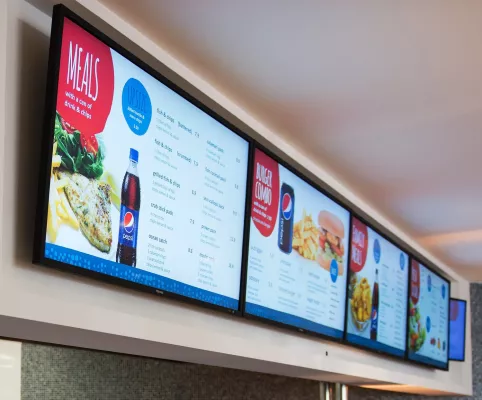 Bild: Digital-Signage-Software: verbreitet Infos, spart Kosten! 