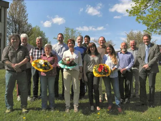 Bild: Berufsbildungswerk Adolf Aich ehrt langjährige Mitarbeiter