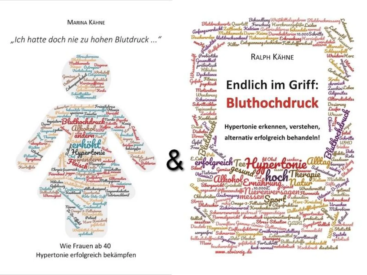 Zwei neue Ratgeber zeigen, wie man Hypertonie alternativ behandelt