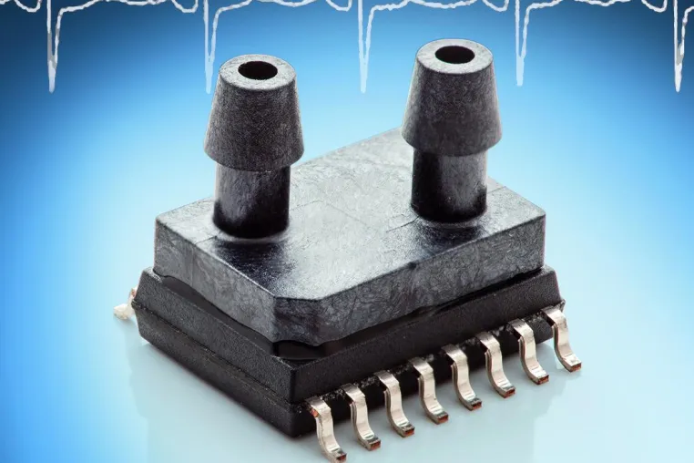 Bidirektionaler 125 Pascal-Sensor im SOIC-Gehäuse - SM9333 Bild: Bidirektionaler 125 Pascal-Sensor im SOIC-Gehäuse - SM9333