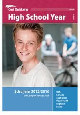 Bild: Neue Broschüre informiert über Schulaufenthalte im englischsprachigen Ausland