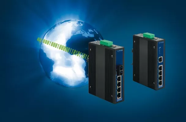 Bild: Robuste Kerls mit Gigabit Power - Neue High-Speed Switche von LÜTZE für raue Industrieumgebungen