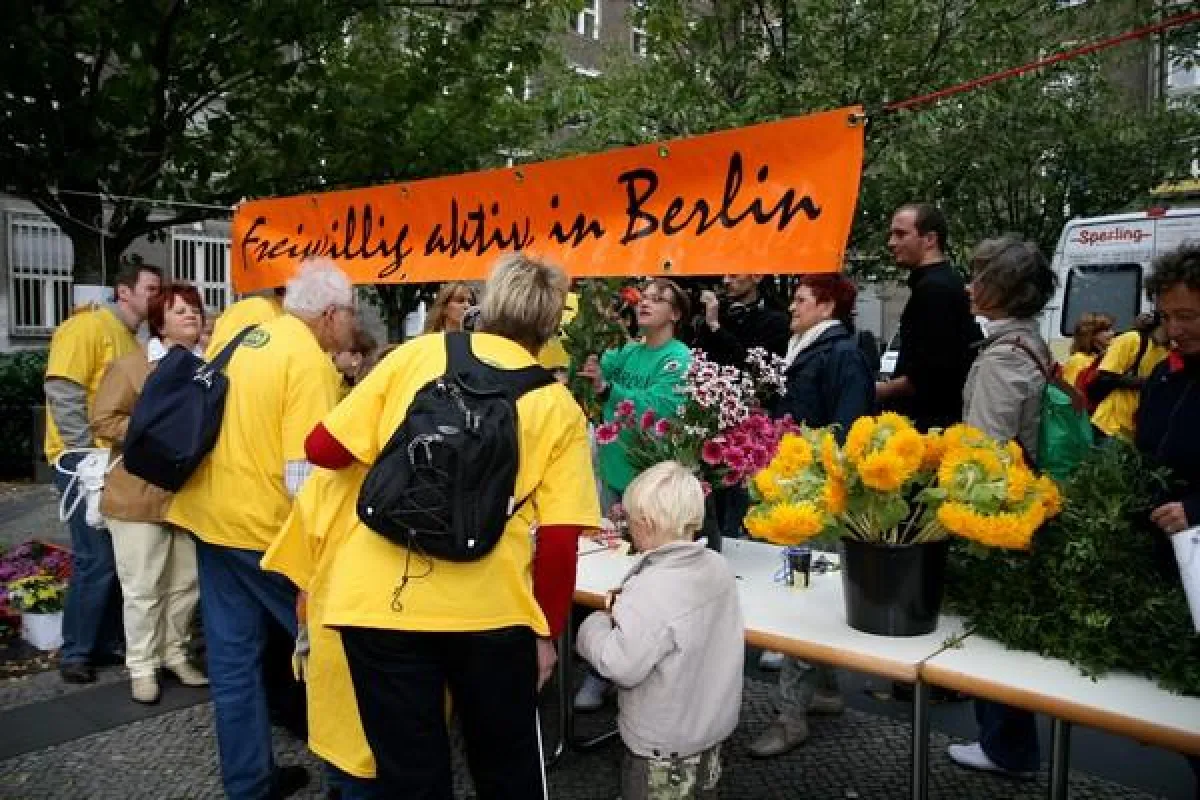 Blumen binden- Freude schenken 2007, Foto: Baumann&Baumann