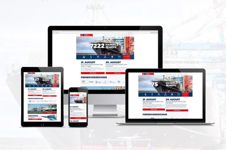 Bild: Bremer Werbeagentur closer entwickelt Website für bremenports GmbH & Co. KG
