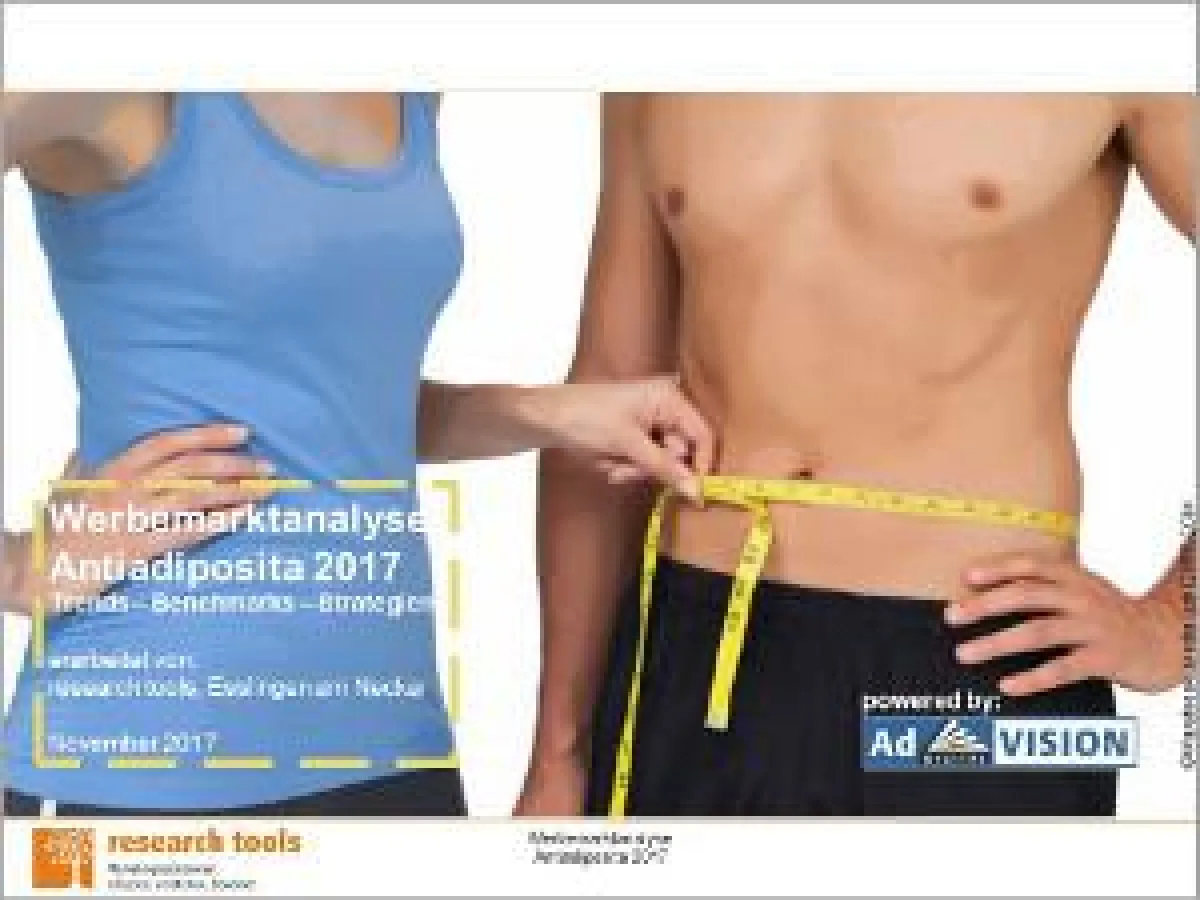 Werbemarktanalyse Antiadiposita 2017