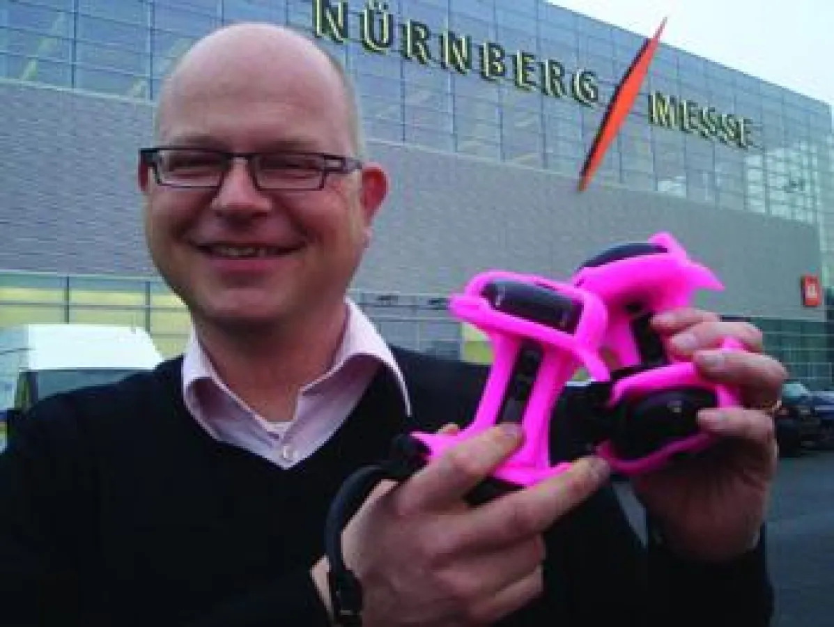 Matthias Hug mit den funrollers