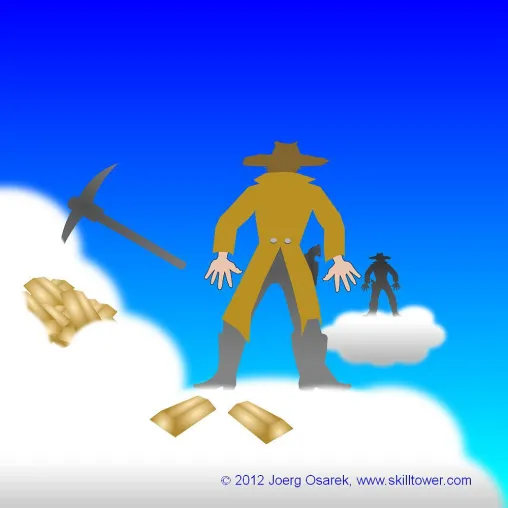 Der Cloud-Computing-Goldrausch im 21. Jahrhundert: Bauernfänger von geschäftlichen Chancen unterscheiden Bild: Der Cloud-Computing-Goldrausch im 21. Jahrhundert: Bauernfänger von geschäftlichen Chancen unterscheiden