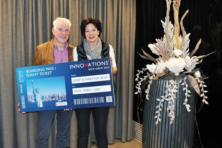 Beck+Heun schickt Kunden nach New York Bild: Beck+Heun schickt Kunden nach New York