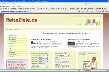 Bild: OnlinReiseCenter.de – Social Bookmarks integriert
