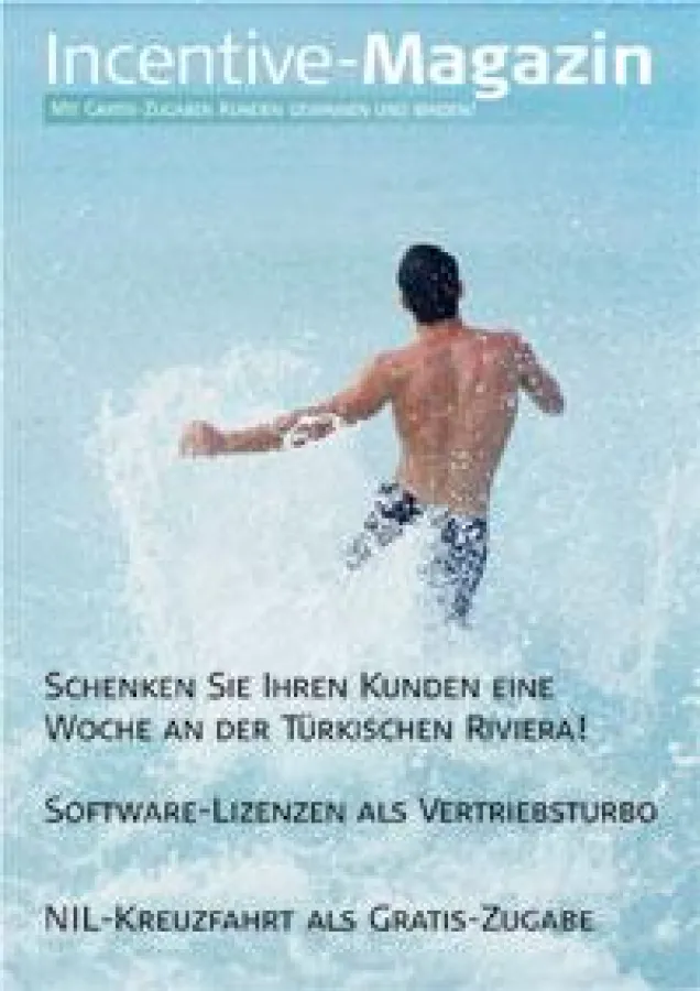 Incentive-Magazin: Mit Gratis-Zugaben Kunden gewinnen und binden.