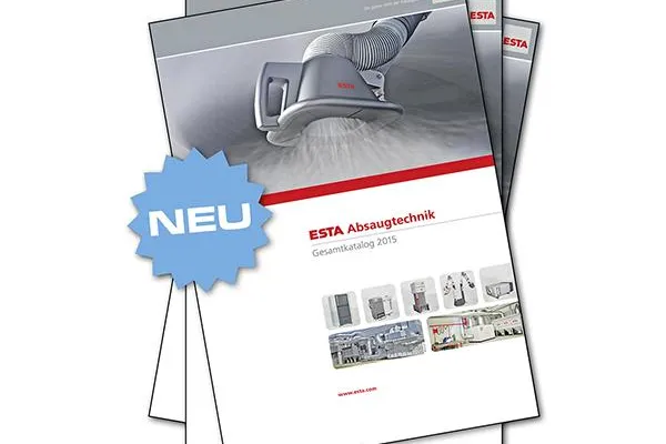 Bild: Gesundheitsschutz am Arbeitsplatz: ESTA präsentiert neuen Produktkatalog für Absaugtechnik