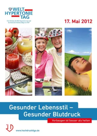 Bild: Am 17. Mai: WELT HYPERTONIE TAG