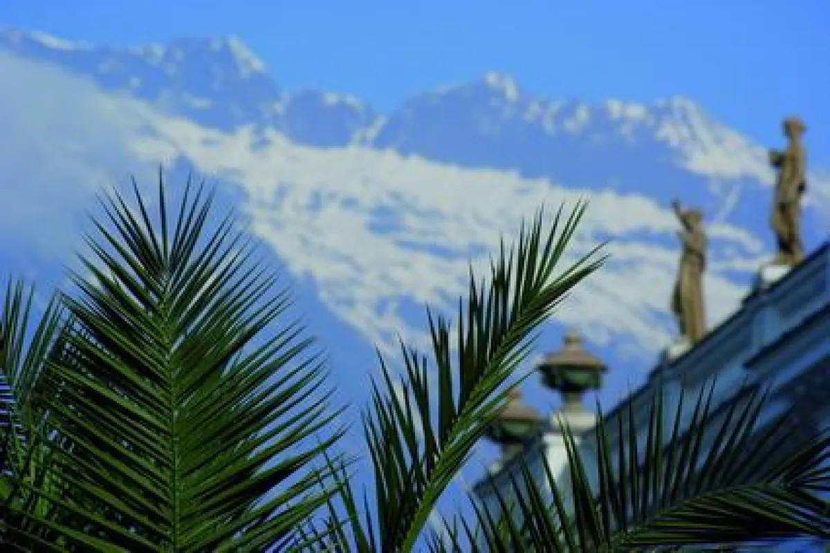 Im Flug ins alpin-mediterrane Südtirol, Quelle: SMG