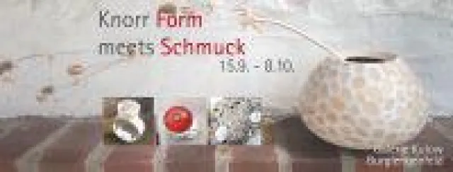 Bild: Ausstellung: Knorr Form meets Schmuck - Galerie Kulow Burglengenfeld