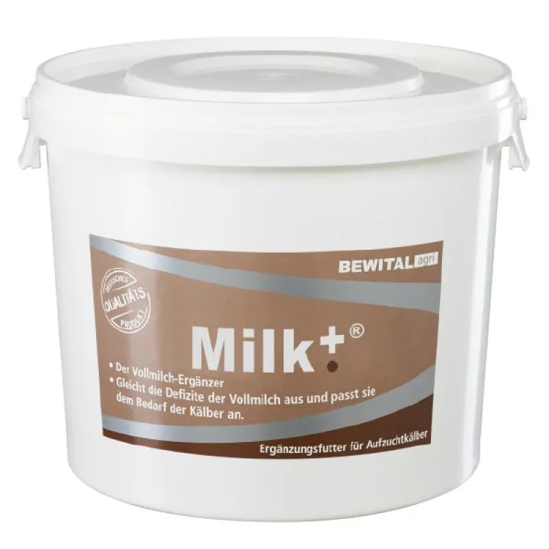 Vollmilch nur mit Ergänzer tränken.