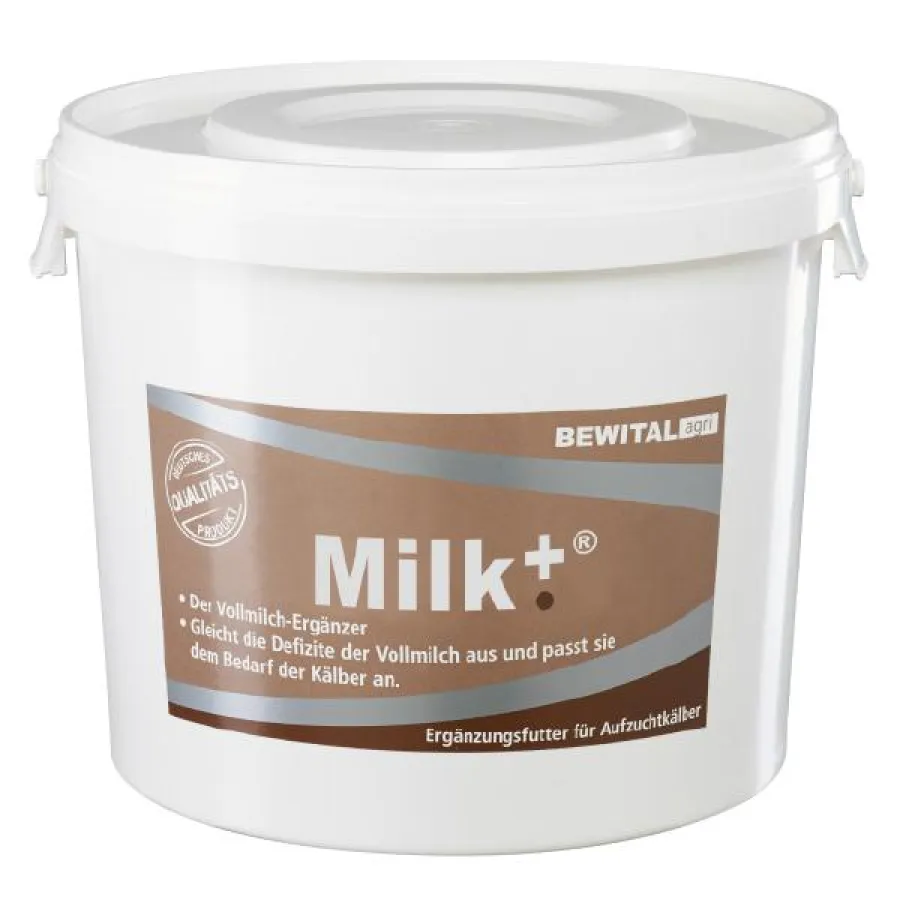 Vollmilch nur mit Ergänzer tränken.
