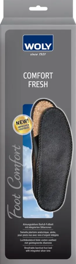 Woly Comfort Fresh - mit integrierten Silberionen für hygienische Frische im Schuh