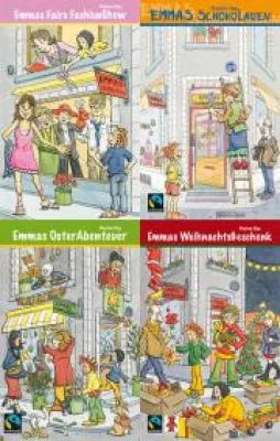 Bild: Kinderbuch-Reihe "Emmas SchokoLaden" von Stephan Sigg für Nachhaltigkeitspreis nominiert