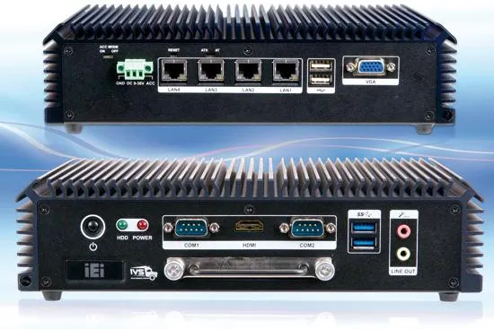 Bild: Robuster Embedded-PC mit E-Mark