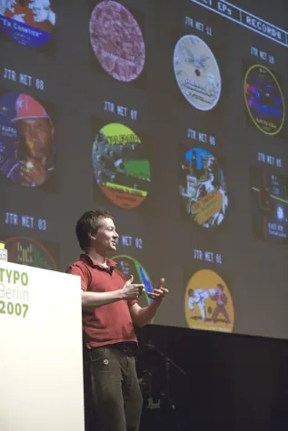 Bild: Designkonferenz TYPO Berlin 2007 erforschte die Schnittstellen zwischen Musik und visuellem Design