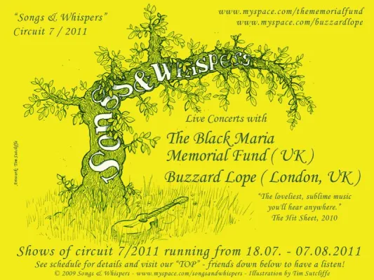 Songs&Whispers lädt zum Circuit 07/2011 ein Bild: Songs&Whispers lädt zum Circuit 07/2011 ein