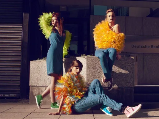 Jungdesigner Samir Abou-Suede beweist: Mode ist Kunst Bild: Jungdesigner Samir Abou-Suede beweist: Mode ist Kunst