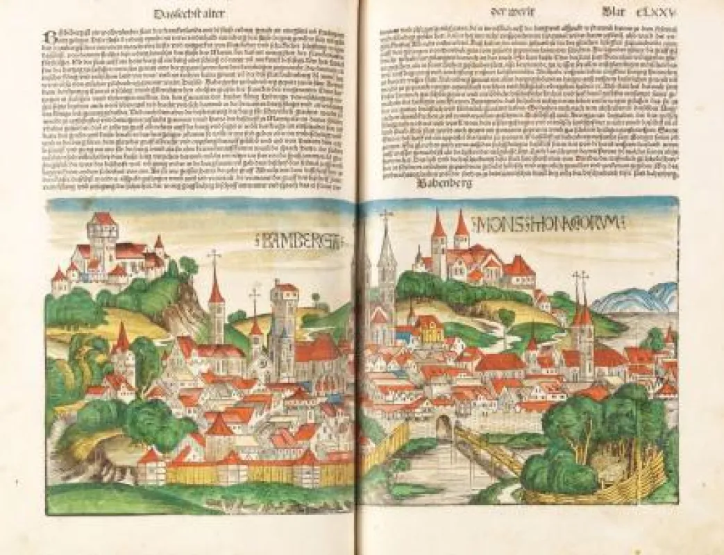 Hartmann Schedel, Das Buch der Chroniken und Geschichten, Nürnberg, 1493. Schätzpreis: € 120.000