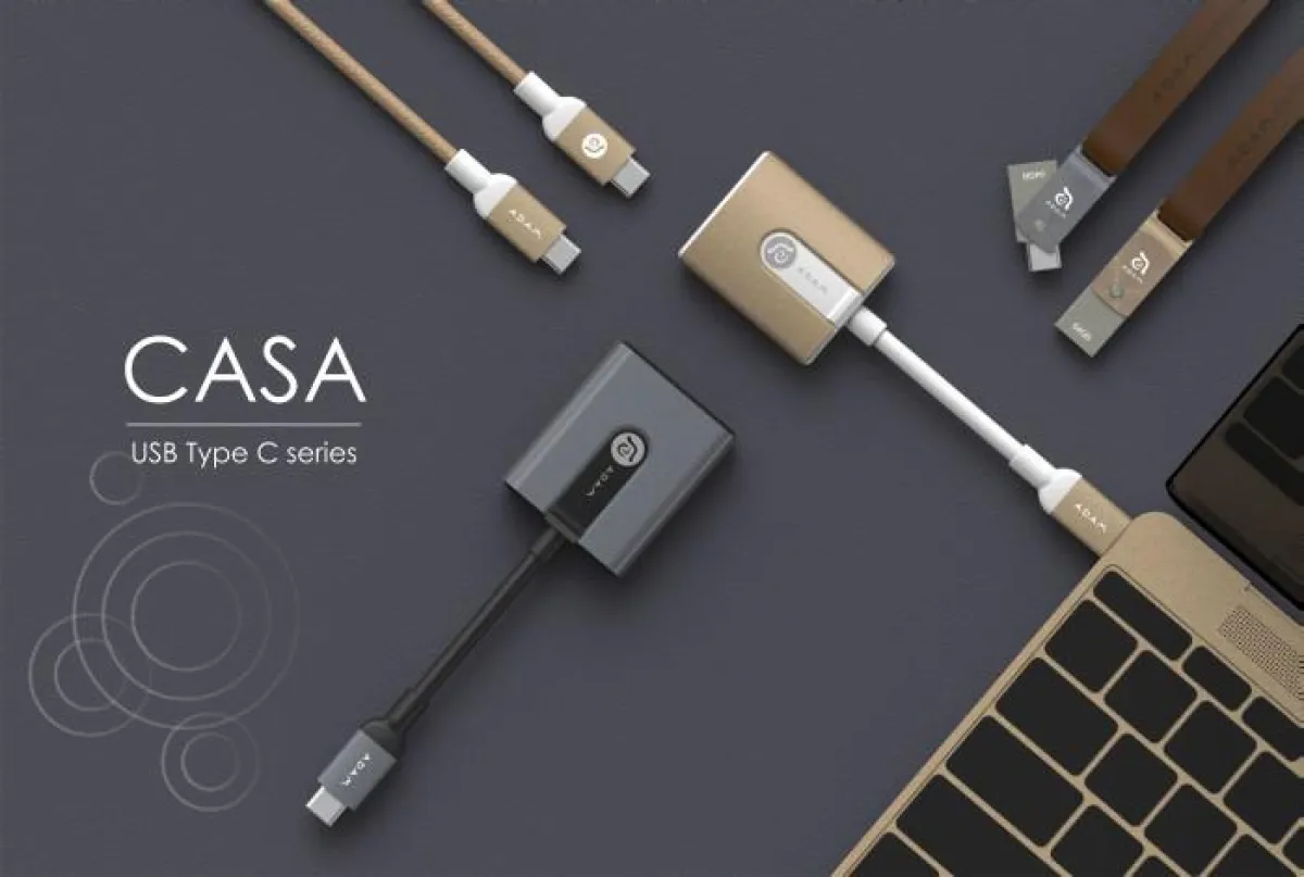 Passend für die neuesten MacBook-Modelle: Die CASA-Adapter und -Kabel von Adam Elements